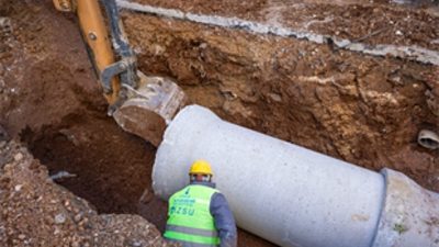 İzmir Büyükşehir Belediyesi İZSU Genel Müdürlüğü’nün Buca’da hayata geçirdiği yaklaşık