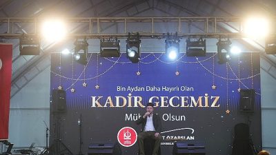 Keçiören Belediyesi, bin aydan daha hayırlı kabul edilen Kadir Gecesi