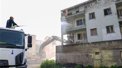 İzmir Büyükşehir Belediyesi, Karşıyaka’da Kemal Baysak Bulvarı’nı İZBAN hattı üzerinden