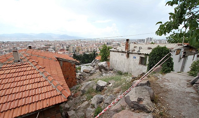Karşıyaka Belediyesi’nin yoğun çalışmaları sonucunda, Cumhuriyet Mahallesi’ndeki taş ocağı bölgesine