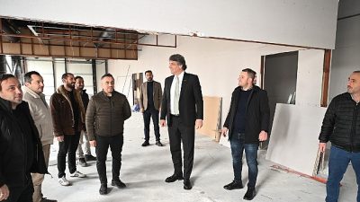 Kartepe Belediye Başkanı Av. M. Mustafa Kocaman, Acısu Mahallesi’nde yapımı