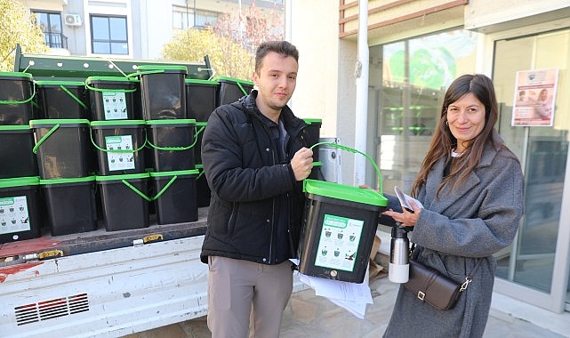 Seferihisar Belediyesi, İzmir Büyükşehir Belediyesi iş birliğiyle “Organik Atıklardan Kompost