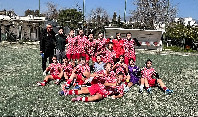 Konak Belediyespor, U-17 Kızlar Gelişim Ligi 13. Grup maçlarını liderlikle
