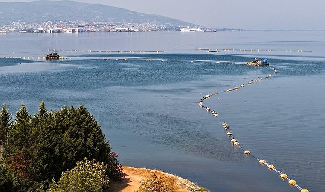 Kocaeli Büyükşehir Belediyesi’nin Avrupa’da örnek gösterilen İzmit Körfezi Dip Çamuru