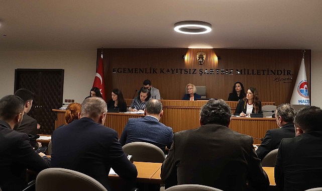 Maltepe Belediye Meclisi Mart ayı ikinci birleşimi başkan vekili ve