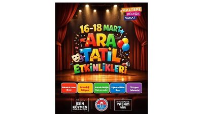 Maltepe Belediyesi ara tatilde çocukların kültür, sanat, eğitici ve eğlenceli