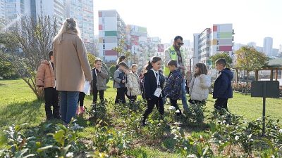 Maltepe’nin gözde parklarından olan ve çocuklara tarımı ve toprağı sevdirmek