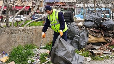 Maltepe Belediyesi’nce her bayram öncesi yoğun biçimde sürdürülen bayram temizliğine