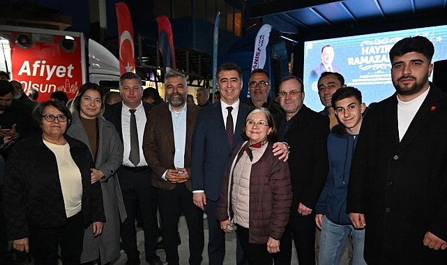 Manisa Büyükşehir Belediyesi, Ramazan ayının bereketini ve paylaşma ruhunu Saruhanlı’ya