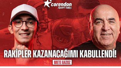 50. bölümünde Mete Gazoz’u konuk eden Corendon Sport Talks, Corendon