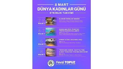 Milas Belediyesi kadınlara yönelik projeleriyle ön plana çıkarken 8 Mart