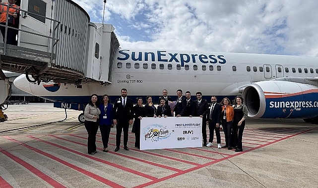 TAV Havalimanları tarafından işletilen Milas-Bodrum Havalimanı, Almanya Frankfurt’dan gerçekleştirilen uçuşla