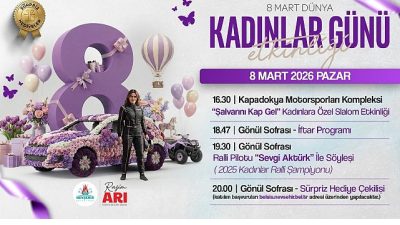 Nevşehir Belediyesi, hayatın her anına değer katan kadınları unutulmaz etkinliklerle