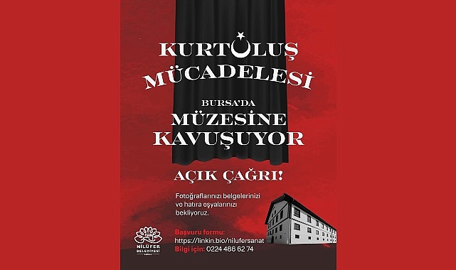 Nilüfer Belediyesi, Yaylacık Mahallesi’nde hazırlıkları süren Kurtuluş Müzesi’nin koleksiyonunu oluşturmak