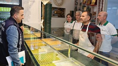 Nilüfer Belediyesi, Ramazan Bayramı öncesinde artan tatlı imalatına yönelik denetimlerini