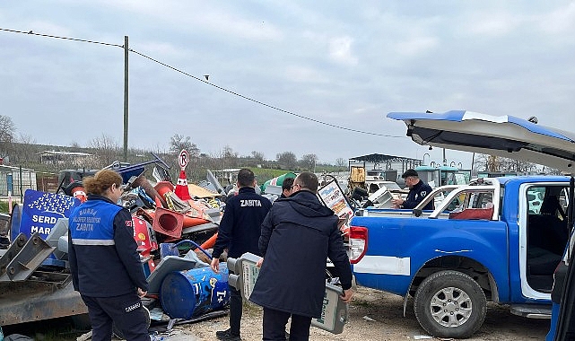 Nilüfer Belediyesi zabıta ekipleri, Görükle, Beşevler, 29 Ekim Mahallelerinde cadde