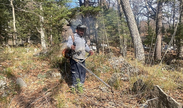 Antalya Büyükşehir Belediyesi, Antalya merkez ve diğer ilçelerde mezarlıkları Ramazan