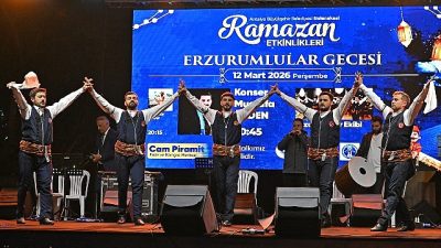Antalya Büyükşehir Belediyesi tarafından düzenlenen Geleneksel Ramazan Etkinliklerinde Erzurumlular Gecesi