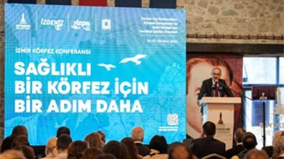 İzmir Büyükşehir Belediyesi’nin “Sağlıklı Körfez” hedefiyle Tarihi Havagazı Fabrikası’nda düzenlediği