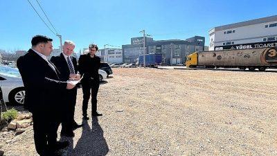 İnegöl Belediyesi, sanayi bölgesinde parklanma sorununa çözüm olacak yeni otopark