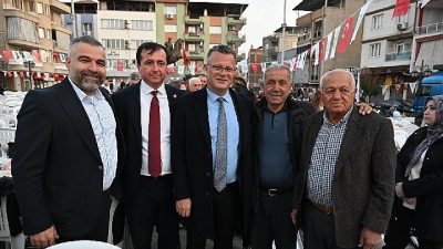 Manisa Büyükşehir Belediyesi ve Sarıgöl Belediyesi iş birliğiyle düzenlenen iftar