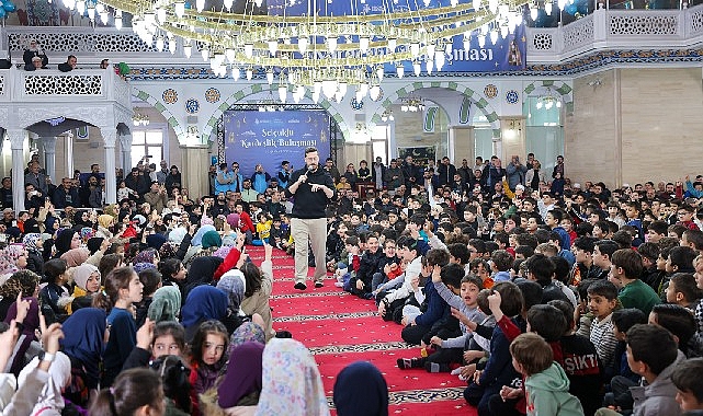 Selçuklu Belediyesi çocuklara sosyal ve kültürel etkinlikler yapmaya devam ediyor.