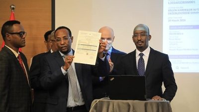 OYAK ile Somali Balıkçılık ve Mavi Ekonomi Bakanlığı ortaklığında kurulan