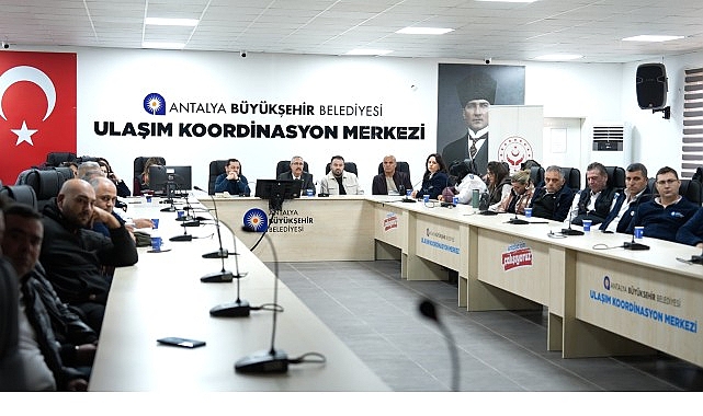 Antalya Büyükşehir Belediyesi, toplu ulaşımda görev yapan şoförlere yönelik hizmet