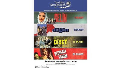 İzmir Büyükşehir Belediyesi Yeniden Sinematek gösterimleri, mart ayında Lütfi Ömer