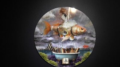 Dijital sanatçı Durmuş Bahar’ın “Zamansız Yolculuk Hikâyeleri” sergisi, Beylikdüzü Atatürk