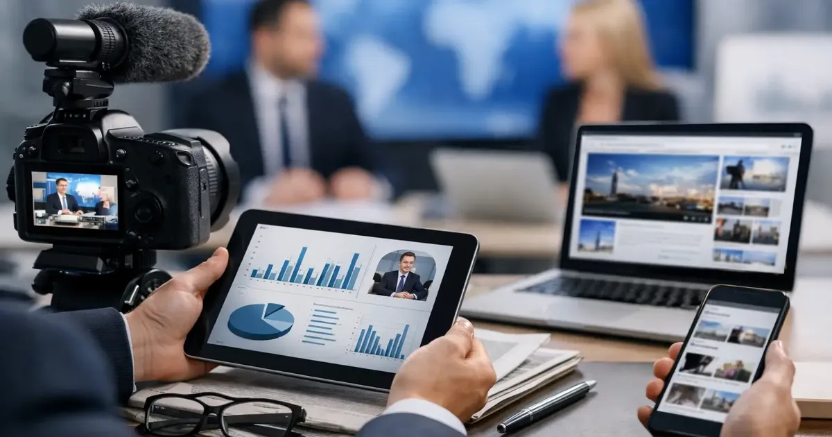 2025'te B2B habercilik trendleri; hız, uzmanlık, telifsiz içerik, çoklu format