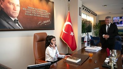 Güzelbahçe Belediyesi tarafından 23 Nisan Ulusal Egemenlik ve Çocuk Bayramı