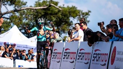 61.Cumhurbaşkanlığı Türkiye Bisiklet Turu'nun 132.7 kilometrelik Marmaris -Kıran tırmanış etabını