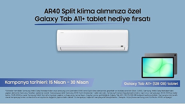İklimlendirme teknolojilerinde kullanıcı konforunu merkeze alan Samsung, baharı avantajlı bir