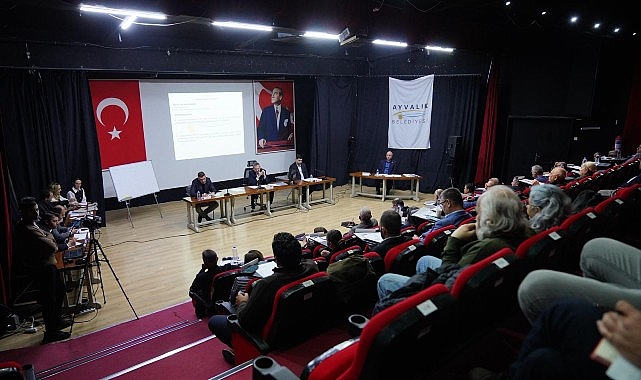Ayvalık Belediyesi’nin Nisan ayı olağan meclis toplantısı, Vural Sineması Nejat