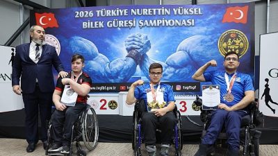 Bağcılar Belediyesi, Engelliler Spor Kulübü sporcuları, Yalova'da düzenlenen Türkiye Bilek
