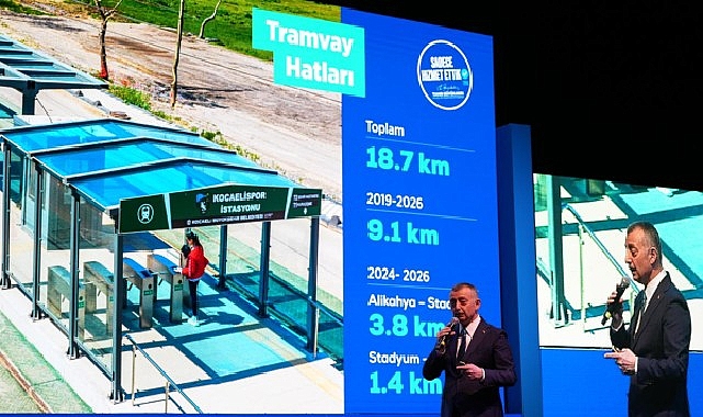 Kocaeli Büyükşehir Belediye Başkanı Tahir Büyükakın metro ve tramvay projelerini