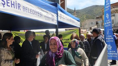 Çerçioğlu, Ata Tohumlarından yetiştirilen fideleri kentin dört bir yanında vatandaşlarla