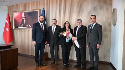 Aydın Büyükşehir Belediye Başkanı Özlem Çerçioğlu’na, Aydın Fırıncılar Odası Başkanı