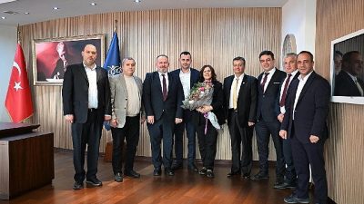 Aydın Büyükşehir Belediye Başkanı Özlem Çerçioğlu’na Nazilli Şoförler ve Otomobilciler