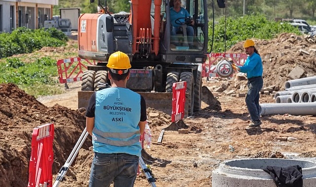 Çerçioğlu’nun öncülüğünde, Aydın’ın tüm ilçelerinde sürdürülen altyapı yatırımları hız kesmeden