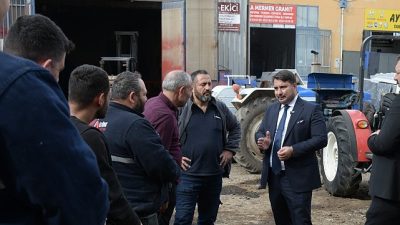 Kahramankazan’da altyapı ve ulaşım çalışmalarını yakından takip eden Belediye Başkanı
