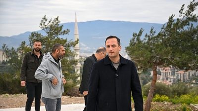 Bornova Belediye Başkanı Ömer Eşki, Erzene Mahallesi İZYUVA bölgesinde yapılacak