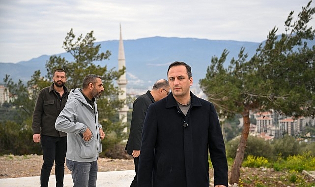 Bornova Belediye Başkanı Ömer Eşki, Erzene Mahallesi İZYUVA bölgesinde yapılacak