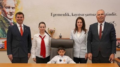 23 Nisan Ulusal Egemenlik ve Çocuk Bayramı’nda Gaziemir Belediye Başkanı