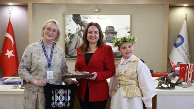 Antalya Büyükşehir Belediyesi Başkan Vekili Büşra Özdemir, 27. Uluslararası Antalya