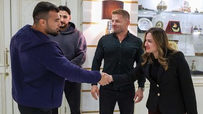 Antalya Büyükşehir Belediyesi Spor Kulübü Başkanı Utkan Hasan Eminoğlu, Baş