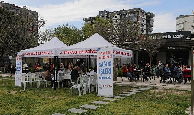 Bayraklı Belediyesi, Dünya Sağlık Haftası kapsamında düzenlediği etkinliklerle sağlık hizmetlerini