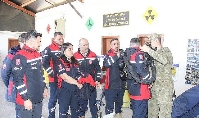 Beylikdüzü Belediyesi bünyesindeki NEFES Arama Kurtarma Ekibi’nin KBRN Takımı, Konya’da