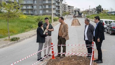 Bornova Belediyesi, Aşık Veysel Rekreasyon Alanı üzerindeki varyant yolda başlattığı